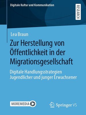 cover image of Zur Herstellung von Öffentlichkeit in der Migrationsgesellschaft